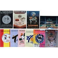 [205] 세계태권도선수권대회 포스터 10매 일괄
