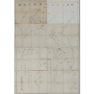 [149]명치 27년 10사단사령부 제작 조선·중국·대만 대형지도 8매