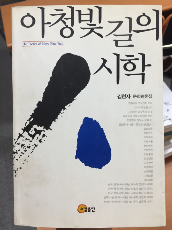 아청빛 길의 시학 (김현자 문학평론집)