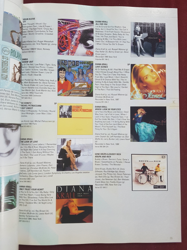 universal international jazz catalogue 2001/2002
