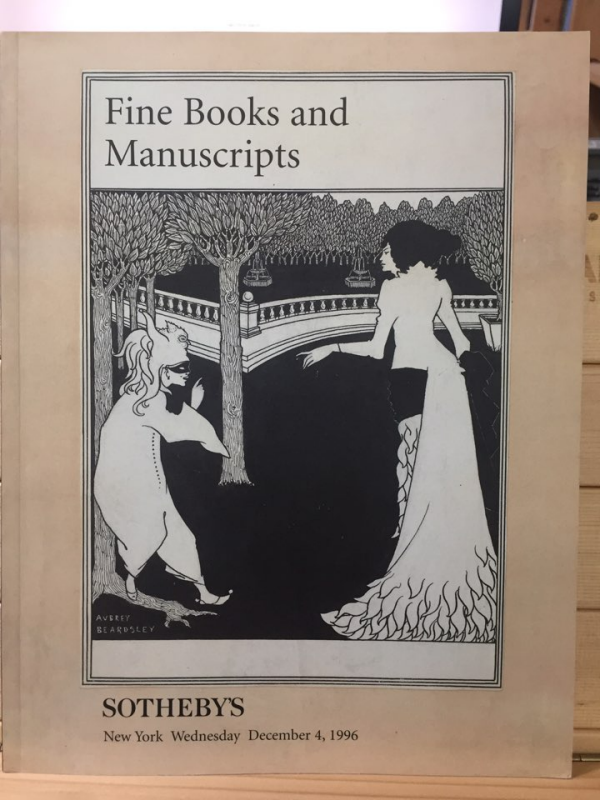 Fine Books and Manuscripts