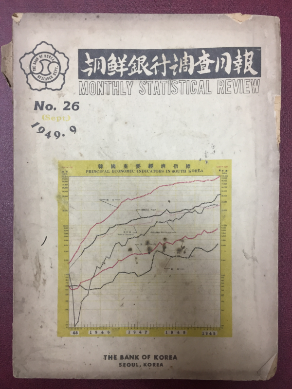조선은행조사월보 NO.26 1949.9