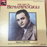 Beniamino Gigli ‎– The Art Of Beniamino Gigli- Album 3: Opera Recordings, 1918-27