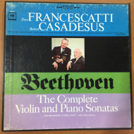 Ludwig Van Beethoven, Zino Francescatti, Robert Casadesus