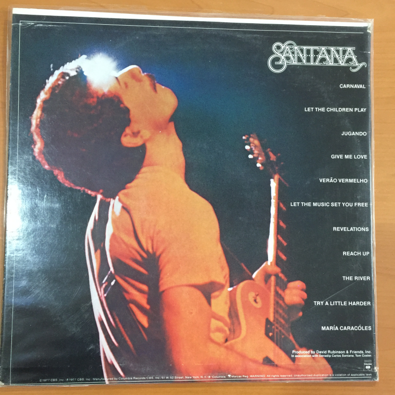 Santana ‎– Festivál