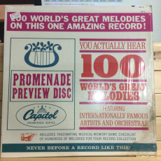 Unknown Artist ‎– The Promenade 100: Excerpts From 100 Great Melodies