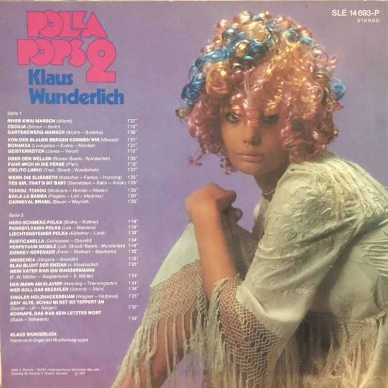Klaus Wunderlich ‎– Polka Pops 2