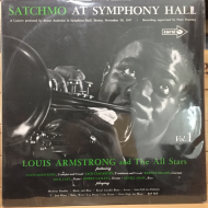 Louis Armstrong And His All-Stars ‎– Satchmo at symphony hall vol. 1