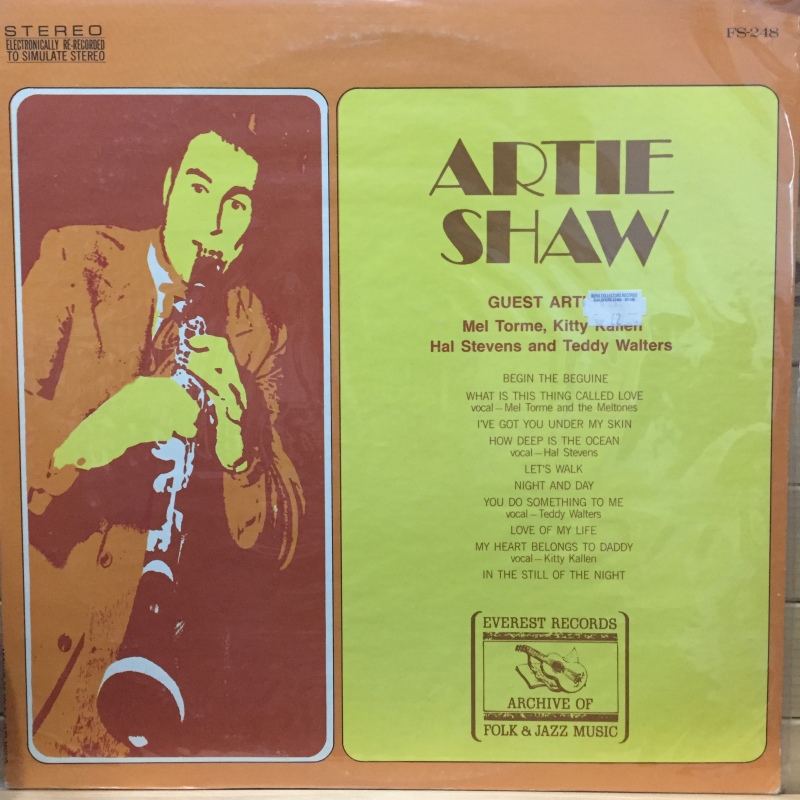 Artie Shaw ‎– Artie Shaw