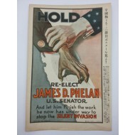 1920년 캘리포니아 [외국인 토지법] 관련 포스터