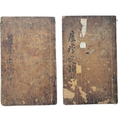 [10] 두창 전문 한의서 [두진정론 痘疹定論] 4권 2책 완질 필사본