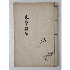 모범이 될 만한 역대 명문장 [문장지남 文章指南] 대정연간 필사본