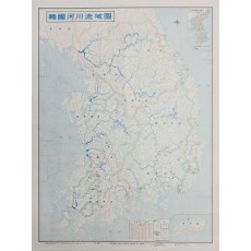 1988년도 [한국하천유역도 韓國河川流域圖]