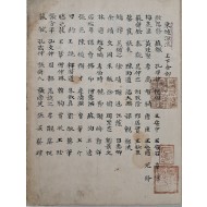 안동 출신으로 대산 이상정의 문인인 석와(石窩) 권위(權褘, 1762~1835)의 소장인 등이 있는 [동파원류 東坡源流] 상하 합부 단 책