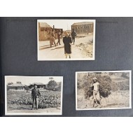 [185] 한국전쟁 참전 미군의 사진 57장과 스크랩 등이 담긴 앨범