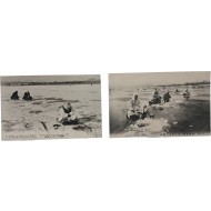 [3] ‘한강 얼음 낙시’ 모습을 담은 우편엽서 2점