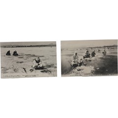 [3] ‘한강 얼음 낙시’ 모습을 담은 우편엽서 2점