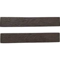 [34] 용 문양이 새겨진 [자사 문진 紫沙文鎭]