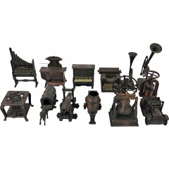 [52] 다양한 모양의 연필깍이 14점 일괄