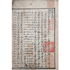 대학(大學) 문답서(問答書) 창애정사(蒼厓精舍) 필사본 [대학혹문 大學或問]