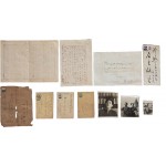 신석정·신석우·장만영·조병화·전광용 5인의 서신 및 사진 자료 10점 일괄