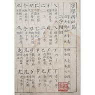 [304] 희귀본 유사글자의 음과 뜻을 구별하는 책 [자학변사편 字學辨似篇]