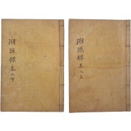[310] 신라 박씨의 시조 등의 공훈록 [신라박씨소원록 新羅朴氏溯源錄] 上,下권 2책 完