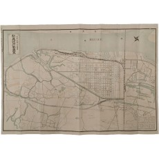 신의주 부지도(新義州府地圖)와 부위치(府位置) 등을 기록한 [신의주 부세요람 新義州府勢要覽]
