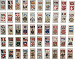 [44] 태극기를 포함한 ‘세계 국기 시리즈’ 담배카드 50종 완질