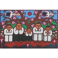 [58] 이만익 - 도원 가족도