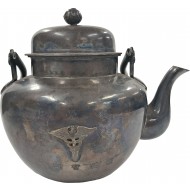 [86] 육본 군의관 일동이 정희섭(鄭熙燮) 장군에게 증정한 은제 주전자