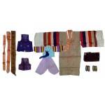 전통혼례 신부복과 아이 비단신 등 11점