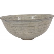 [105] 분청 나비문 대접