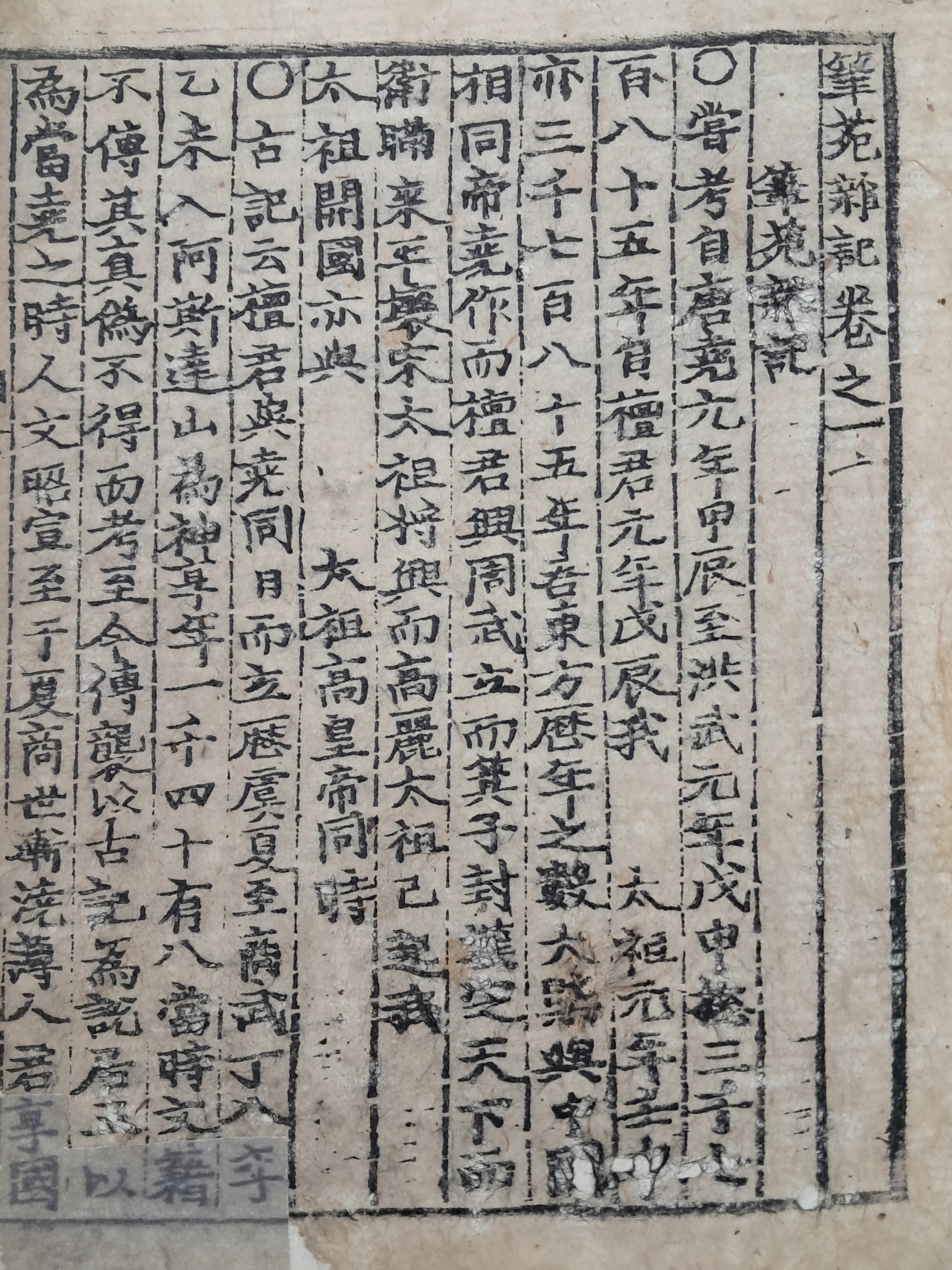 [116] 서거정(徐居正)의 [필원잡기 筆苑雜記] 초간본