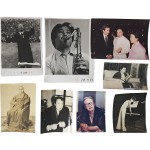 [165] 애국가 작곡가 안익태 등 대한민국 근현대를 대표하는 인물들의 사진자료 6점 및 필름 2점 등 8점 일괄