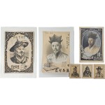 [190] 리순신·정다산 등 조선위인 우표 원도 6종 일괄