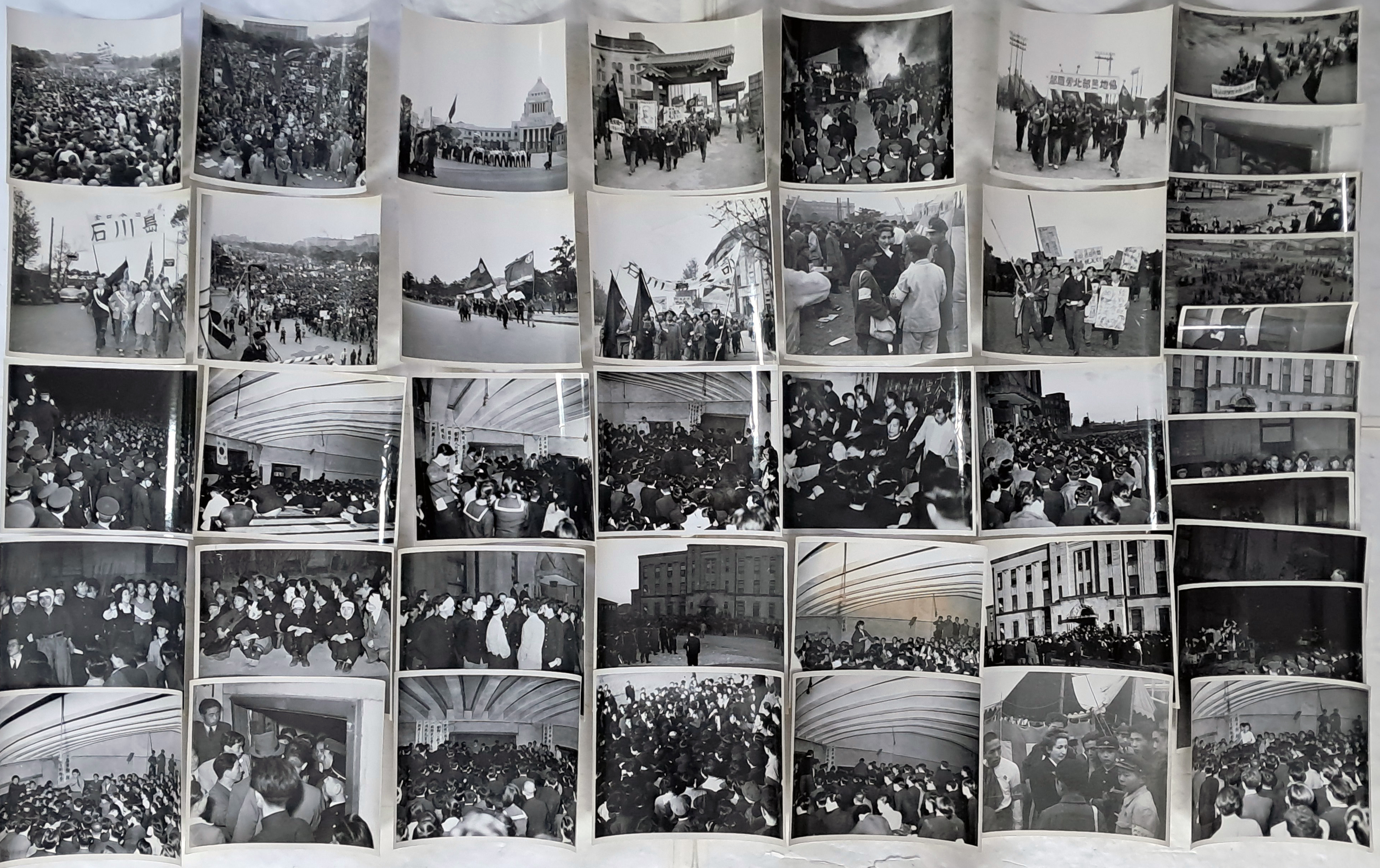 [147] 해방 후 일본사회에서 조국의 독립과 통일에 바탕을 둔 재일조선인의 ‘민권·노동·교육·귀환운동’을 담은 원본사진 41점 일괄