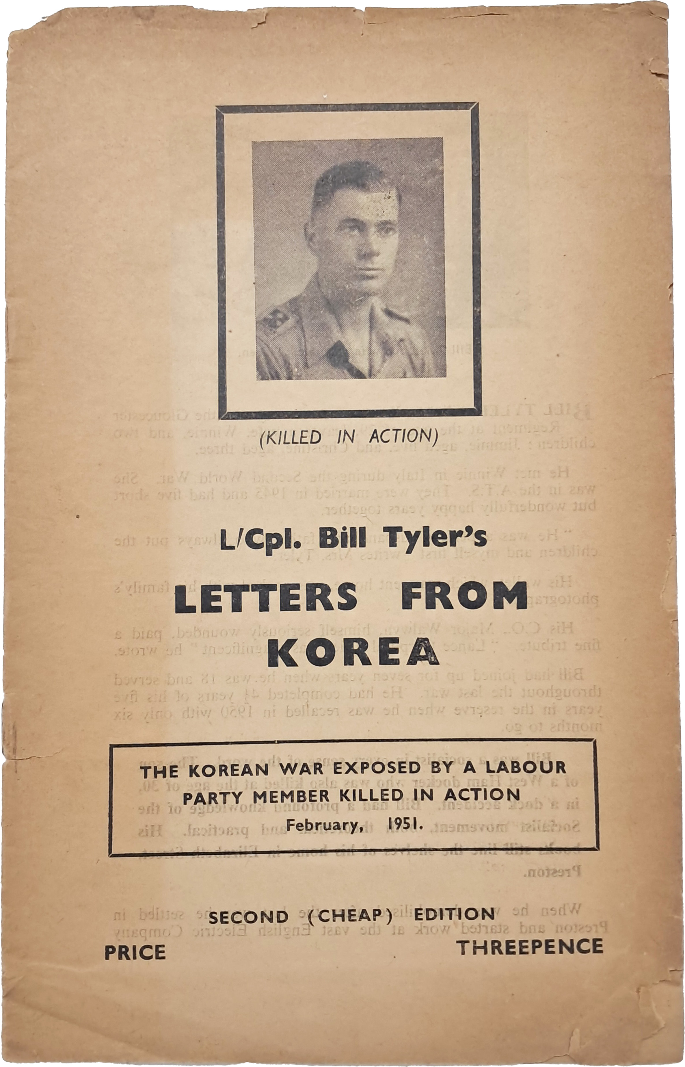 [57] 영국 노동당원 전사자의 수기 [Letters from Korea]