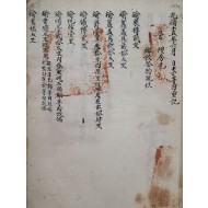 [222] 광서연간 전라감영 중기(重記)