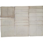 [345] 경북 의성 지번 색인표 1매와 지적도 23매 등 24매 일괄