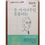 은 사시나무잎 흔들리는 (양채영시집)