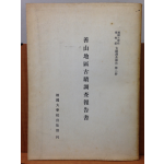 선산지구고분 조사보고서