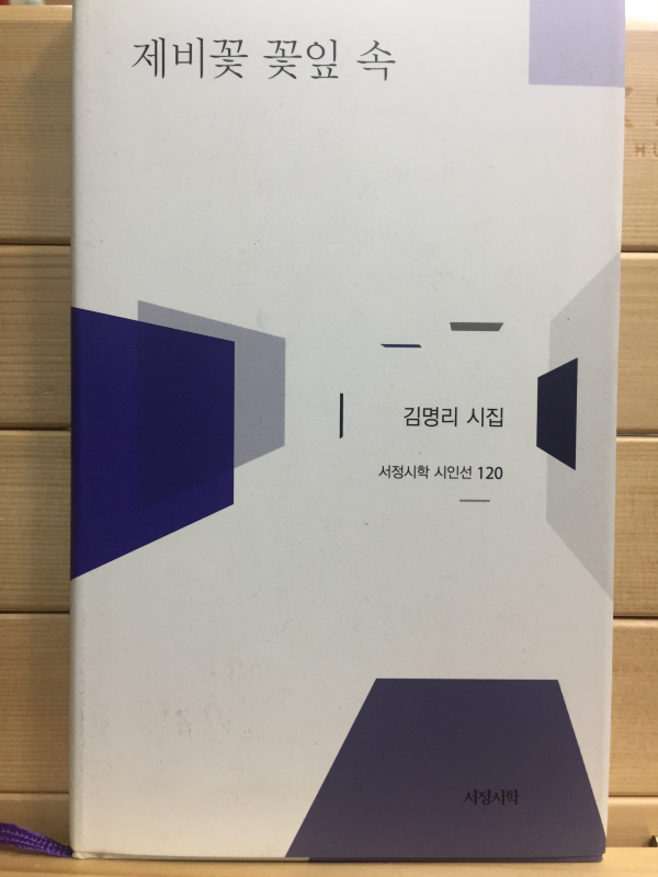 제비꽃 꽃잎 속 (김명리시집,초판)
