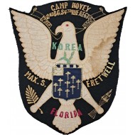 [32] 한국주둔 미군 제38보병연대 캠프 호비(Camp Hovey) 패치