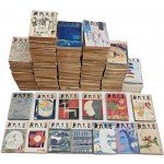 [56] [현대문학 現代文學] 김환기 장정 9책과 천경자 장정 4책 등 합 146책 일괄