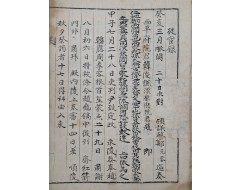 [168] 한원부원군(漢原府院君) 조창원(趙昌遠)의 9대손 조구호(趙龜鎬)의 관력(官歷) 기록 [종환록 從宦錄]