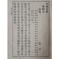 장지연이 편찬한 [대동문수 大東文粹]