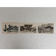 일제강점기 설봉산 석왕사 사진엽서 3점 일괄