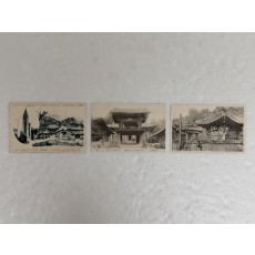 일제강점기 설봉산 석왕사 사진엽서 3점 일괄