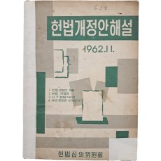 헌법개정안 해설